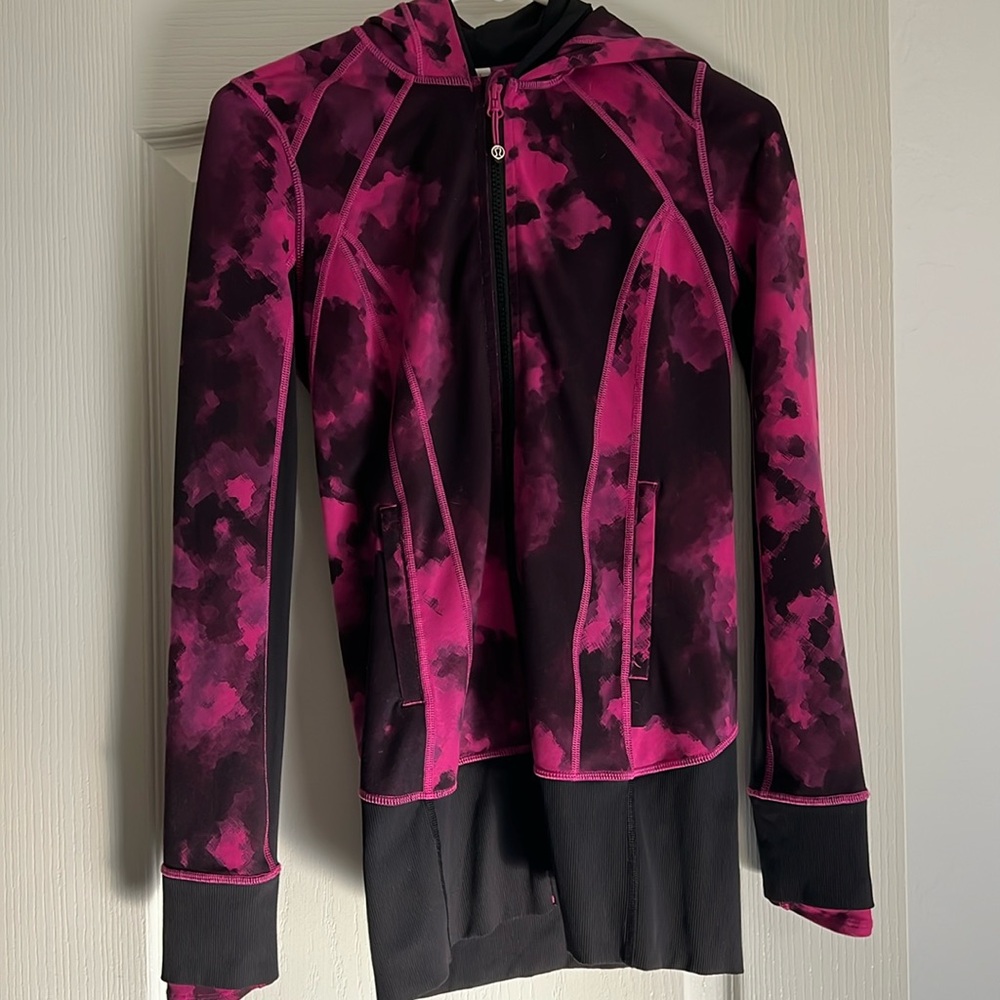 Lululemon Fuschia Hooded Define Jacket